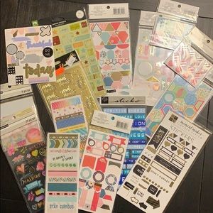 Lot of stickers